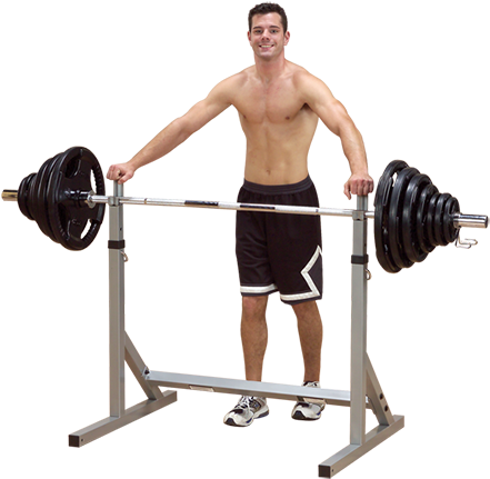Body-solid Powerline Squat Rack - Powerline Pss60x Squat Rack (480x480), Png Download