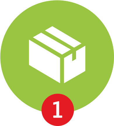 Find An Empty Medium Sized Shoebox And Wrap Box And - Circle (391x445), Png Download