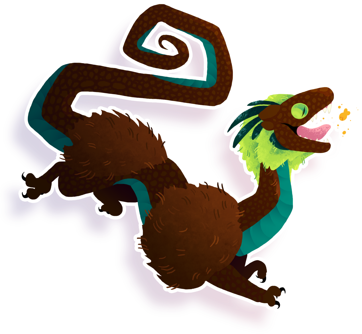 “someone At Con Fed Hershey A Goldfish Cracker And - Goldfish (1280x1183), Png Download