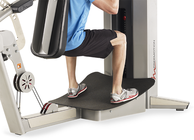 Contoured Platform - Freemotion F610 Genesis Squat (750x542), Png Download