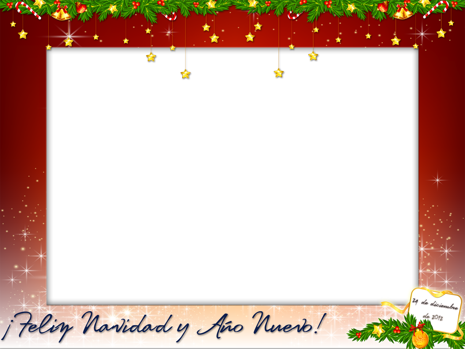 Marco Para Esta Navidad - Picture Frame (1520x1140), Png Download