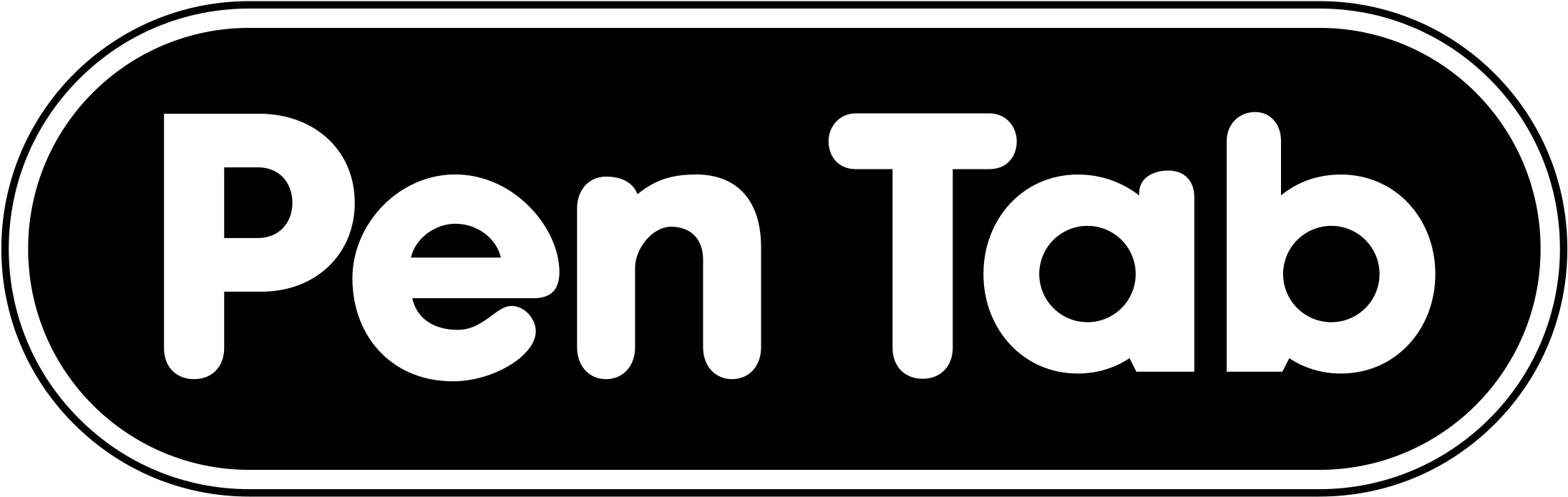 Pen Tab Logo Png Transparent - Oval (2400x2400), Png Download
