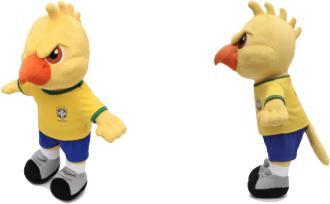 Free Png Canarinho Pistola Png Images Transparent - Mascote Boneco Canarinho Pistola (850x478), Png Download