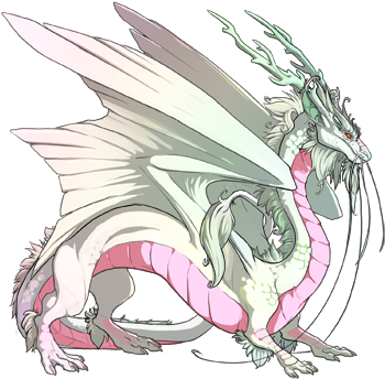 I Just Put This Bow On Auberon And Now He's Adorable - Dragon (350x350), Png Download
