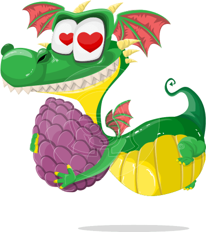 Cute Dragon Png For Kids - Dragon (457x464), Png Download
