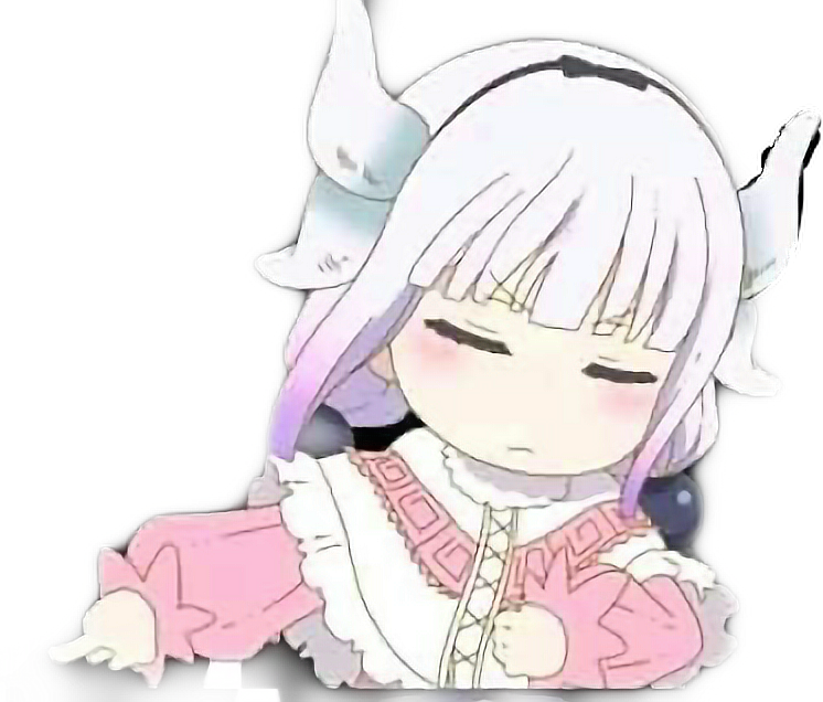 Anime Stickers Kawaii Cute Dragon Swag Freetoedit - Loli Gagging (746x636), Png Download