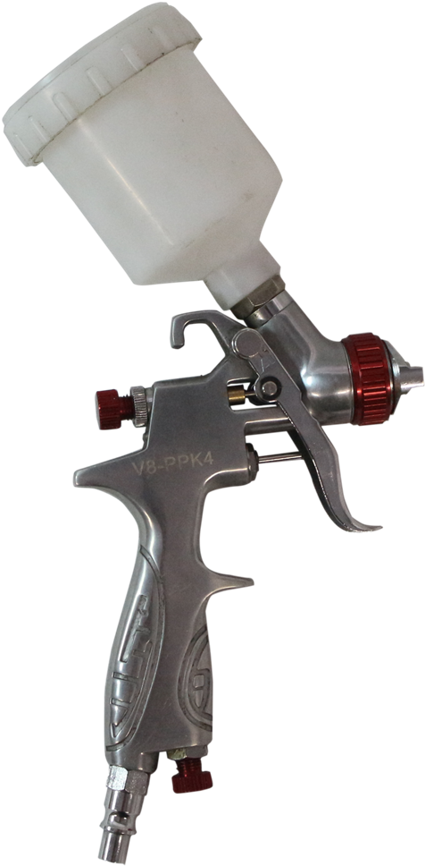 Pistola Ppk4 Alta V8 Brasil - Mini Pistola De Pintura 0.8 Mm (1000x998), Png Download