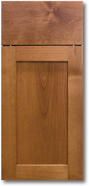 Clear Alder With Chocolate Brandy Stain Wood Door - Home Door (381x788), Png Download
