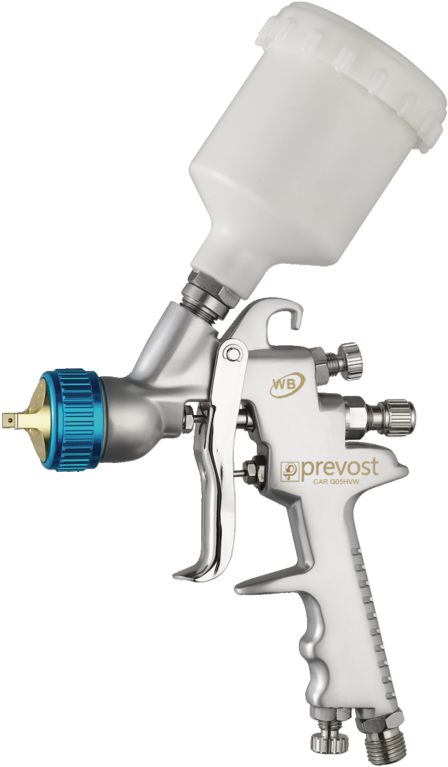 Hvlp Suction Feed Spray Gun For Touch Ups - Pistola De Pintura Png (800x800), Png Download