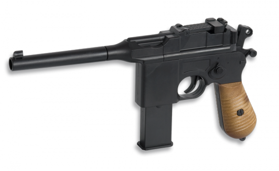 Pistola Airsoft De Muelle Schnellfeuer Mauser C98 Modelo - Pistol (550x337), Png Download