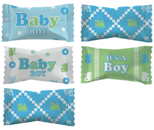It's A Boy - Party Sweets Baby Boy Blessing Buttermints (525x430), Png Download
