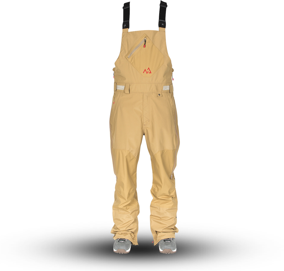 Kitami Bib Chino - Nitro Snowboards (1000x1000), Png Download