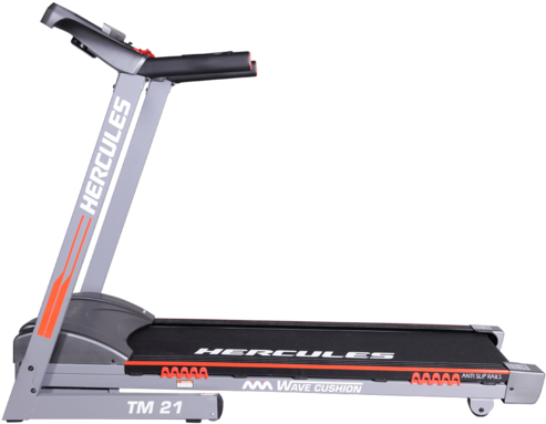 Auto Incline Motorised Treadmill - Sanal Cycles (500x388), Png Download