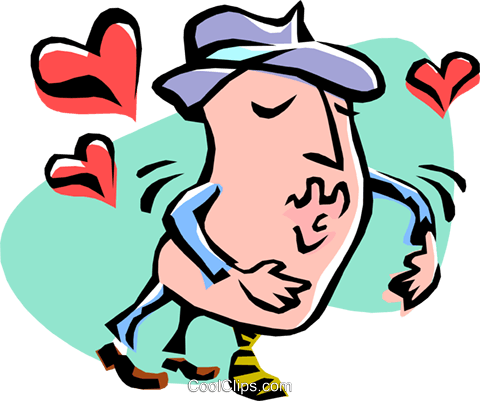 Dibujos Animados De Negocios / Besos Libres De Derechos - Illustration (480x401), Png Download