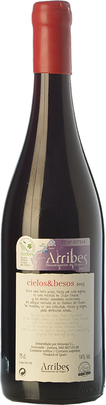 Cielos & Besos Tinto - Red Wine (210x800), Png Download