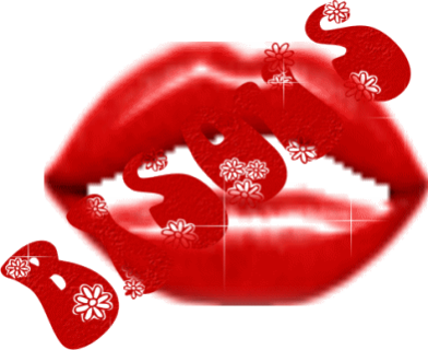 Un Beso - Besos Movimiento (392x320), Png Download