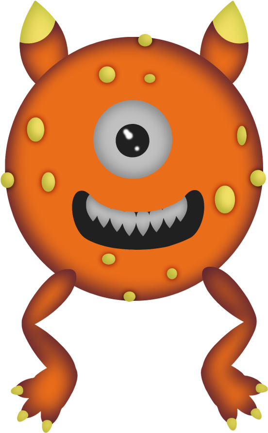 Http - //rosimeri - Minus - Com/m8xjqcuupeghn - Halloween - Monster Clip Art Transparent Backgrounds (560x900), Png Download