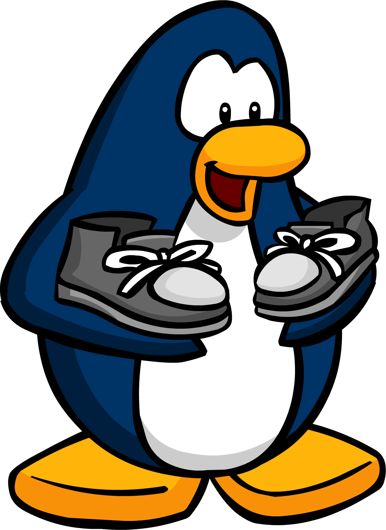 My Puffle Shoes - Shoe (1297x1777), Png Download