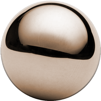 Clear Selection - Brass Ball (355x364), Png Download