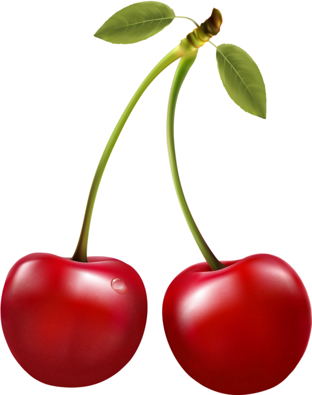 Clipart 3d Fruits (620x800), Png Download