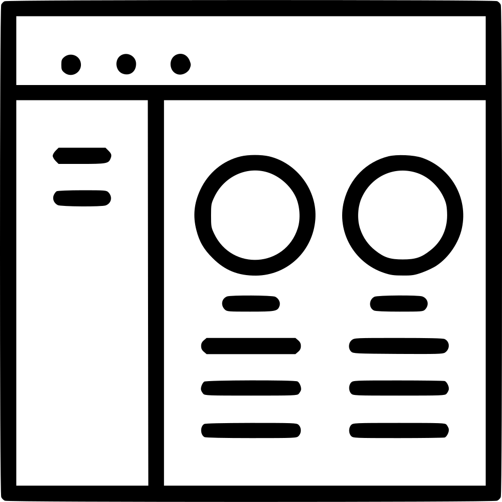 Double Round Comments (980x980), Png Download