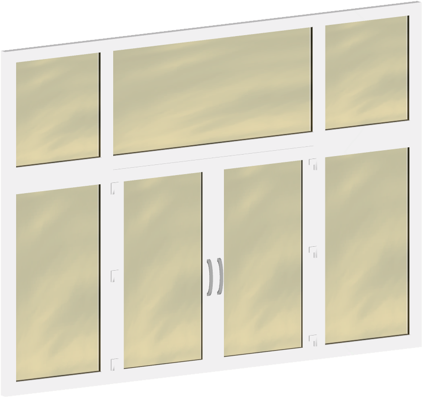 Double Door Panel A - Wood (864x864), Png Download