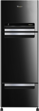 Whirlpool 300-ltr 300 Fp 313d Protton Roy Frost Free - Whirlpool Three Door Refrigerator Review (300x425), Png Download
