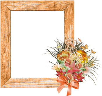 Fall Bouquet Frames - Picture Frame (450x450), Png Download