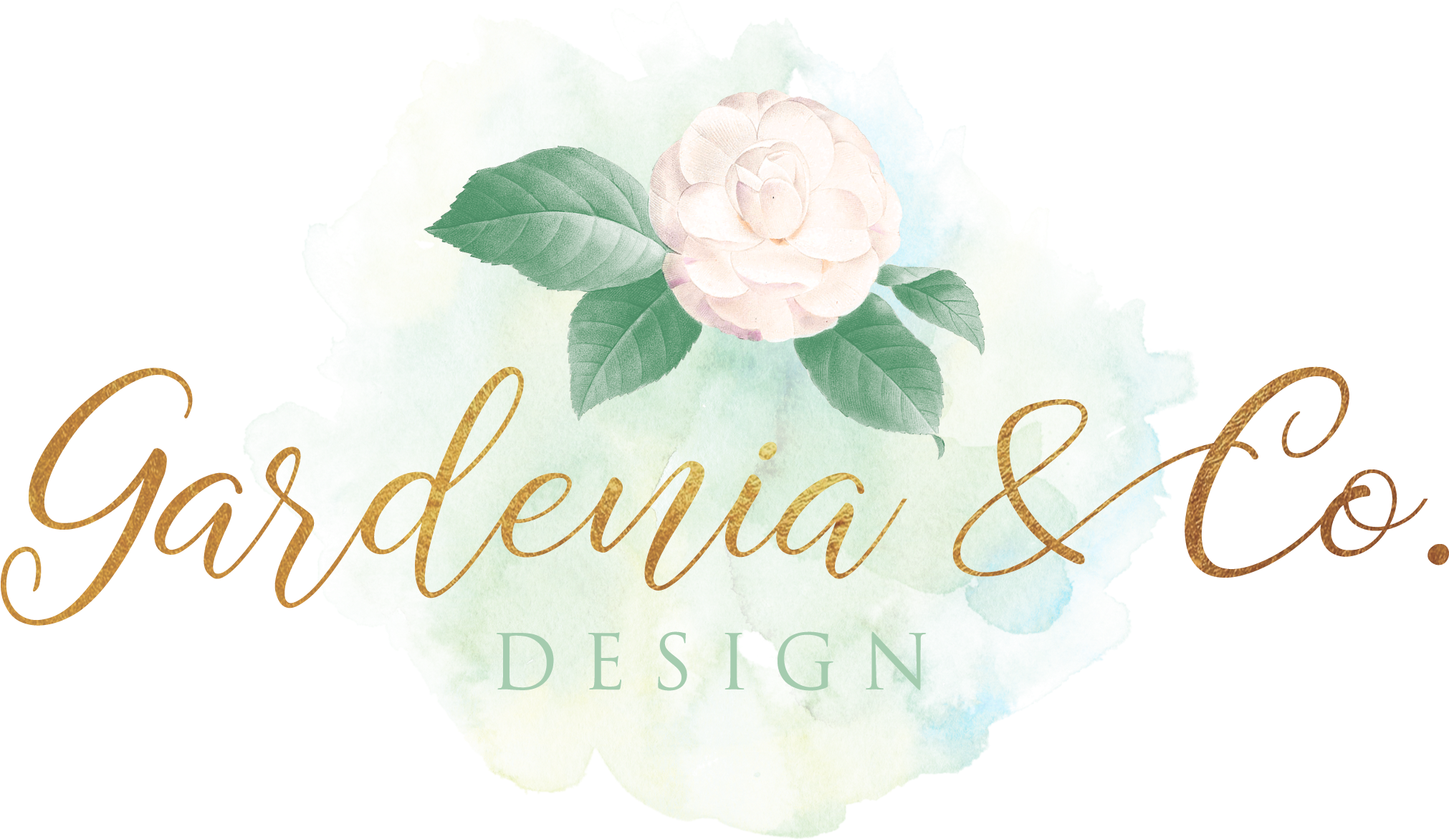 Gardenia Design - Design (2103x1246), Png Download