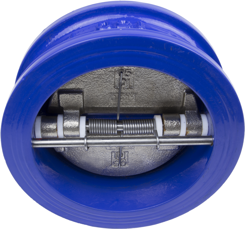 Double Door Check Valves - Wafer Type Double Door Check Valve (999x800), Png Download