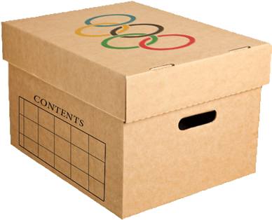 Storage Boxes - Cardboard (651x526), Png Download