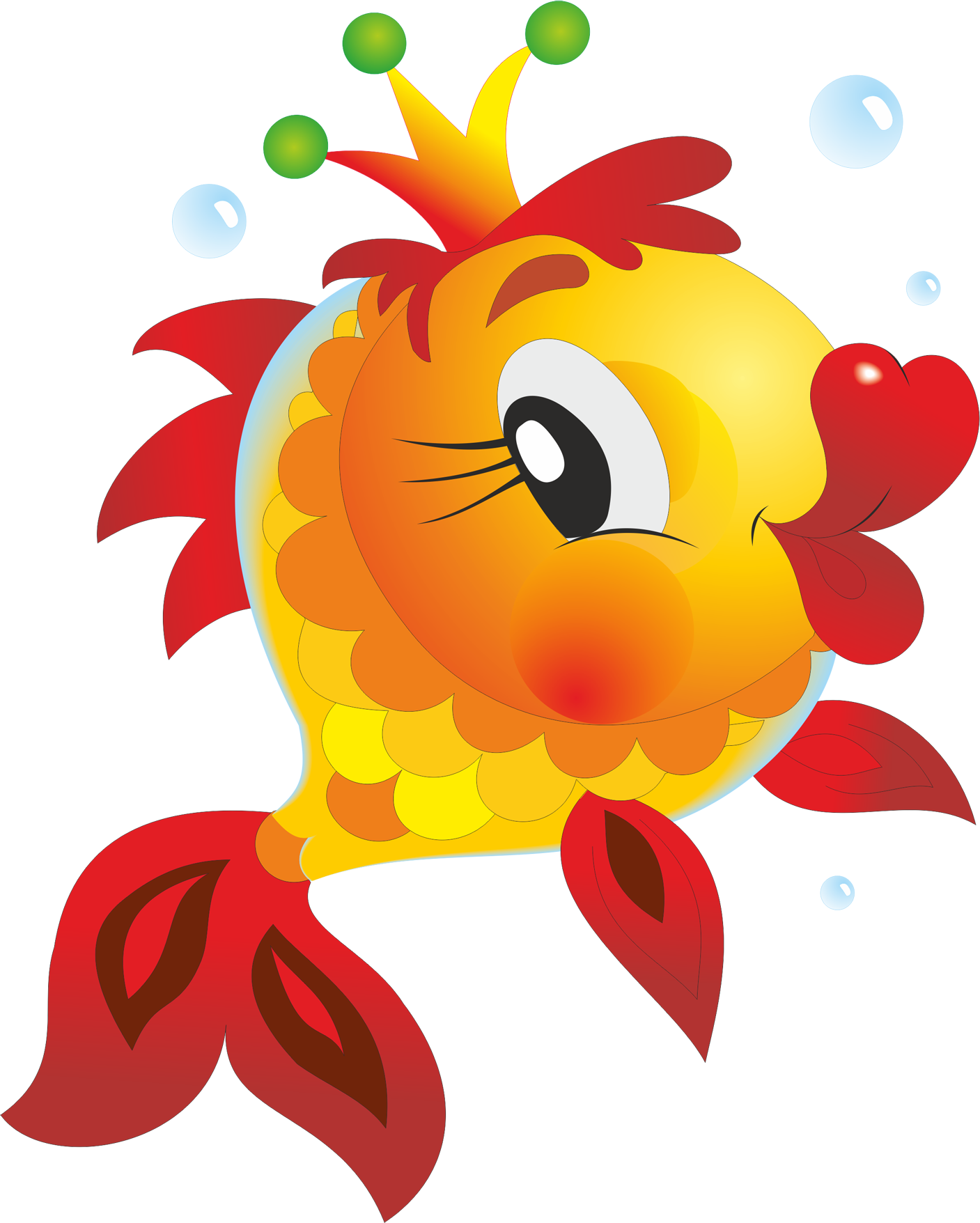 Download Big Fish - Cartoon Cute Fish PNG Image with No Background -  