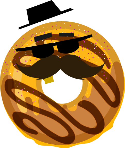 Donut-nosleep - Caramel Apple (485x575), Png Download