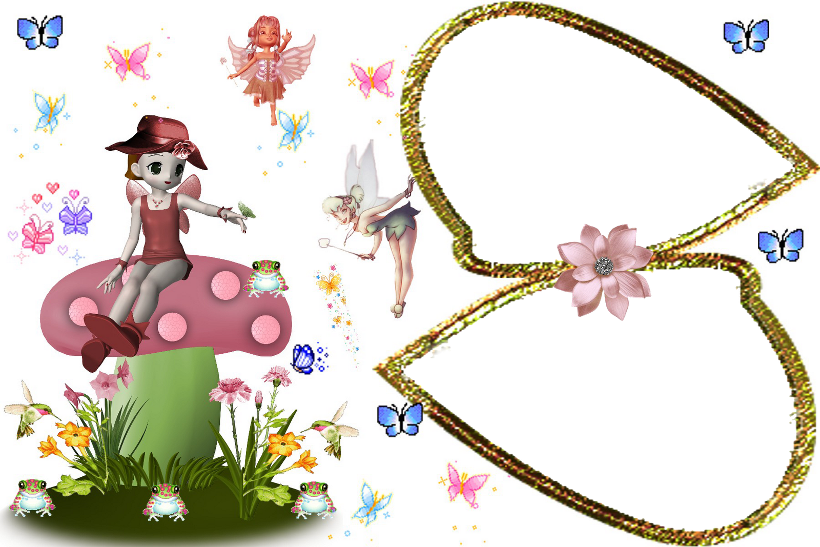 Molduras Para Orkut12 - Molduras Para Montagem De (1600x1067), Png Download