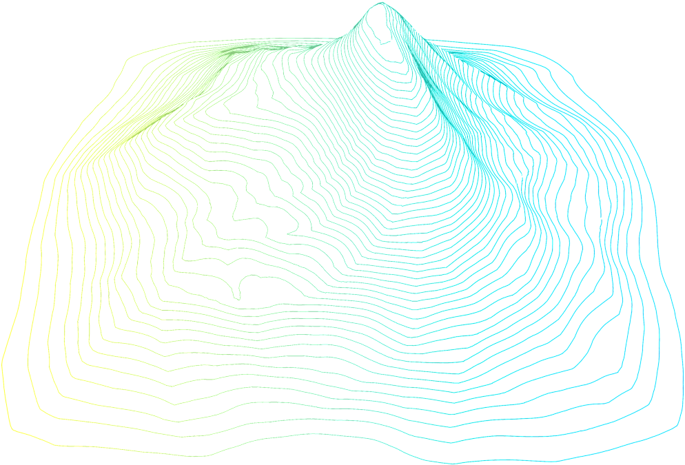 Png Transparente Mapa De Lineas De Color Pintado A - Beanie (1024x1024), Png Download