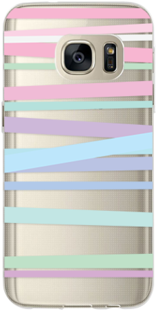 Funda Para Celular Color Lines - Smartphone (476x480), Png Download