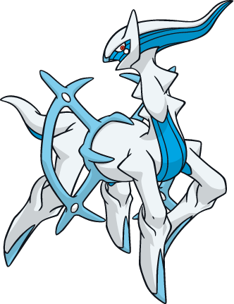 Arceus-hielo - Ice Arceus (332x431), Png Download