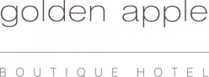 Official Website - Golden Apple Boutique Hotel Logo (668x248), Png Download