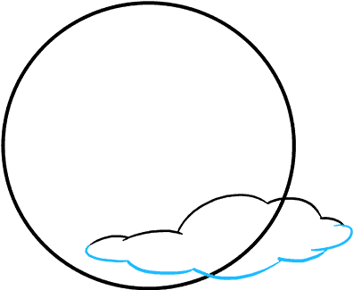 How To Draw Moon - Horizon Observatory (680x678), Png Download