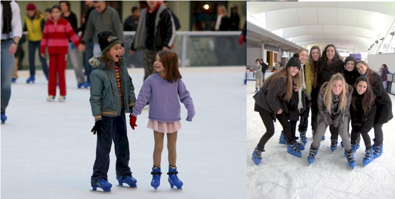 Eventos Para Toda La Familia - Ice Rink (957x400), Png Download
