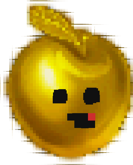 Minecraft Golden Apple Transparent Download - Smiley (638x639), Png Download