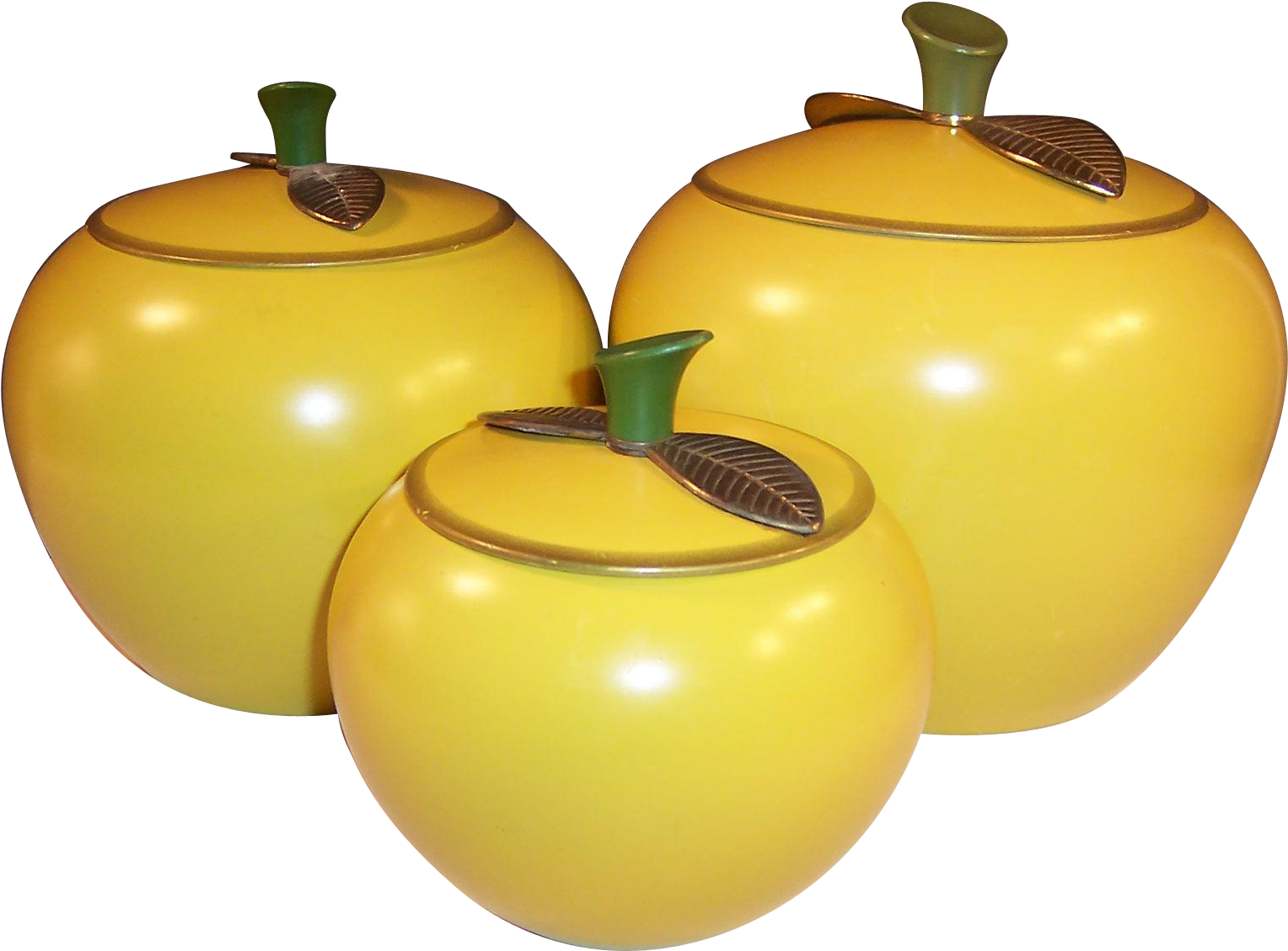 #vintage #yellow At Www - Apple (1527x1527), Png Download