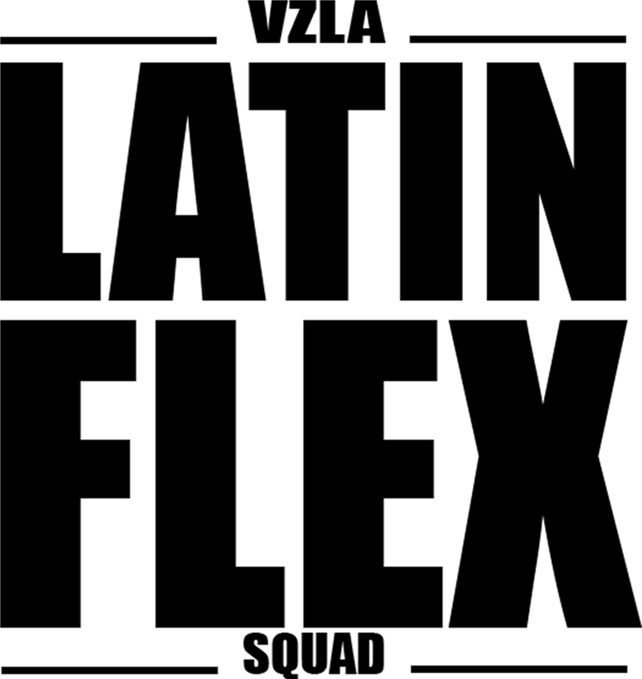 Logo Tpografia Negra Latin Flex Squad Copia - Save Water Drink Whiskey (2550x3300), Png Download