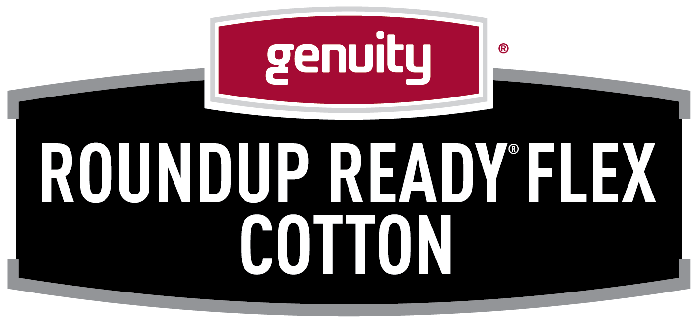 Genuity Roundup Ready Flex Cotton Logo - Roundup Ready Sugar Beet (1416x658), Png Download