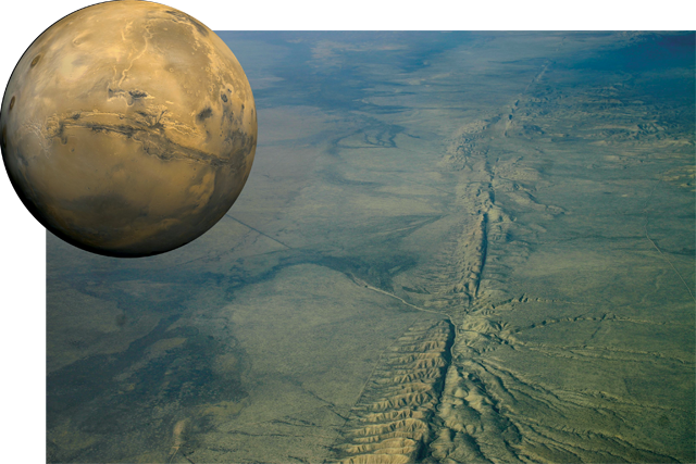 The Only Earth - San Andreas Fault 2018 (640x427), Png Download