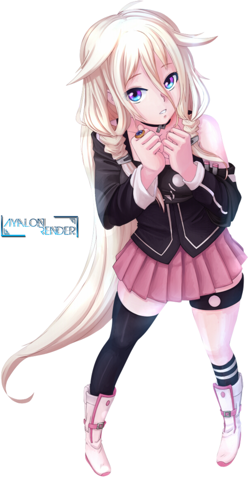 Anime Girl, Vocaloid, And Ia Image - Ia Vocaloid Png (500x960), Png Download