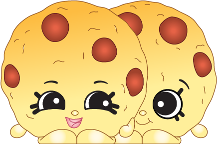 Choc N' Chip - Shopkins Season 6 Choc N Chip (576x495), Png Download