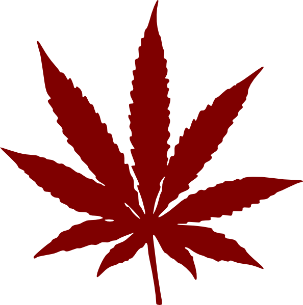 Weed Black (594x599), Png Download