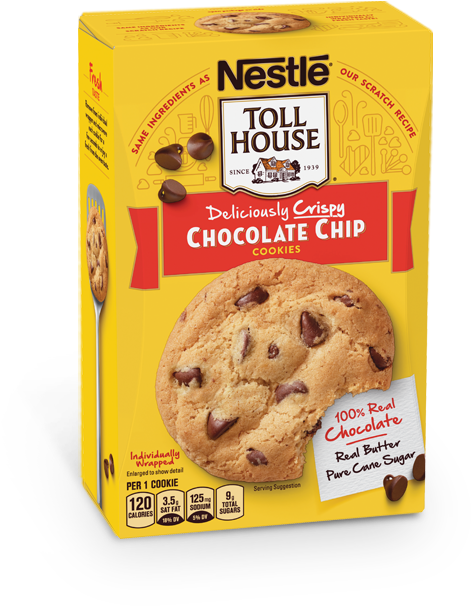 Nestle Toll House Sugar Cookie Dough 16.5 Oz. Bar (504x610), Png Download