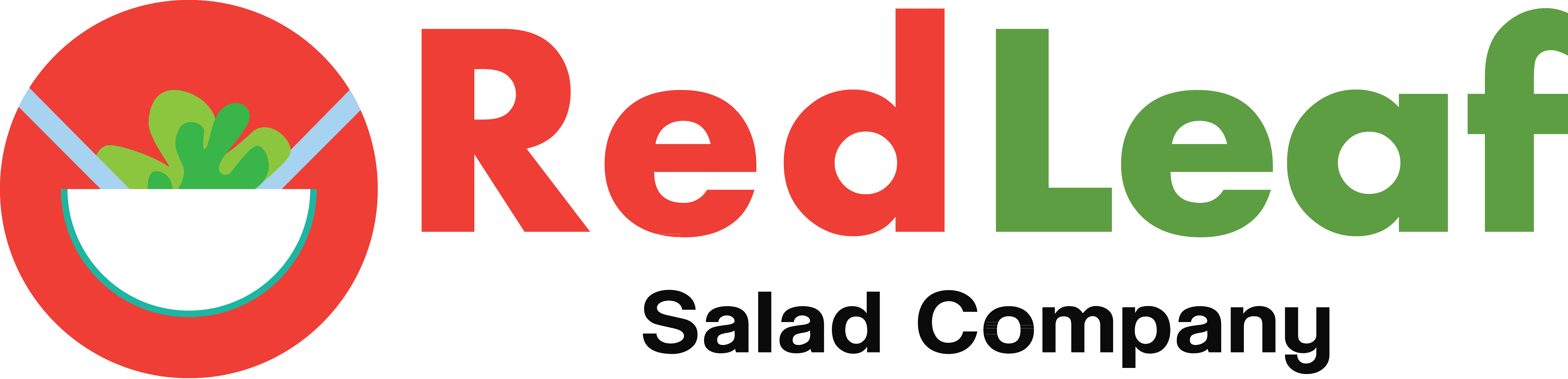 As Local Residents, We Saw The Need For A Place That - Red Leaf Salad Logo (5679x1371), Png Download